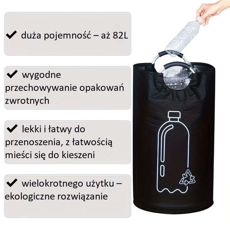 Kosz na butelki zwrotne